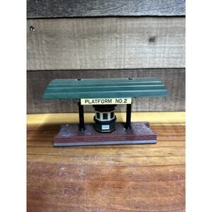 Dept 56 Dickens Village Series - Victoria Station Train Platform #55751